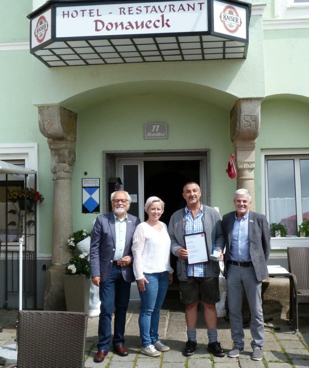 Hotel-Restaurant Zum Donaueck เมาท์เฮาเซน ภายนอก รูปภาพ